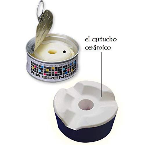 エアースペンサーAir Spencer 栄光社 車用 芳香消臭剤カートリッジ 置き型 詰め替え用 ホワイティムスク 40g A43 |  | 05