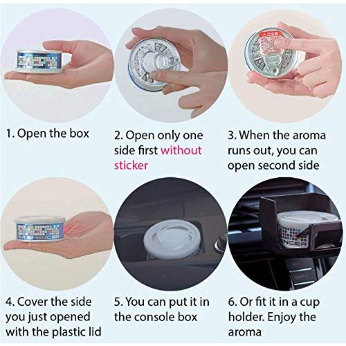 エアースペンサーAir Spencer 栄光社 車用 芳香消臭剤カートリッジ 置き型 詰め替え用 ホワイティムスク 40g A43 |  | 07