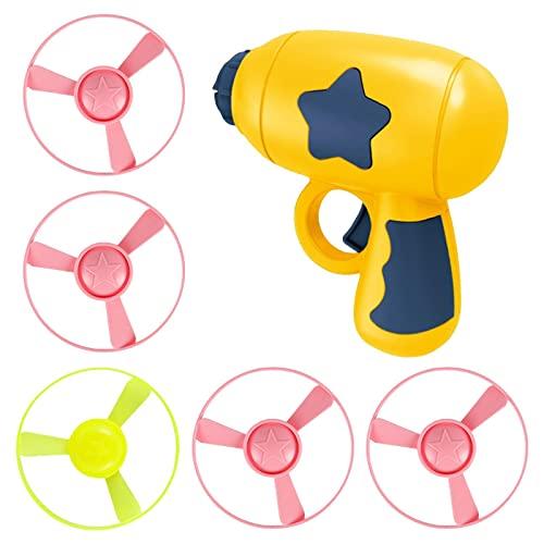 Homyl 猫フェッチおもちゃ 猫プロペラおもちゃ 猫じゃらし 投げるおもちゃ 猫おもちゃ 猫のトラック 運動不足解消 ストレス解消 空飛ぶ円盤 | 