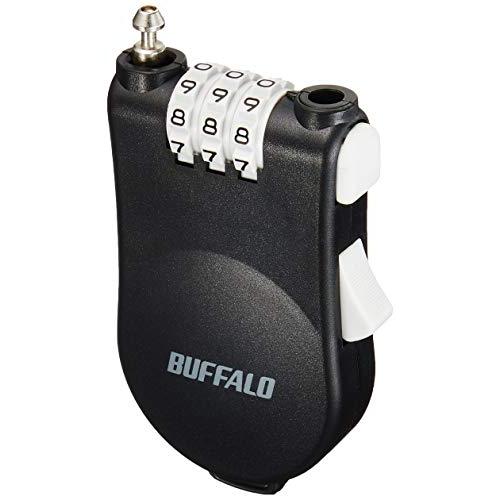 バッファロー BUFFALO ワイヤー巻き取り式ダイヤルロック BSL10 | 