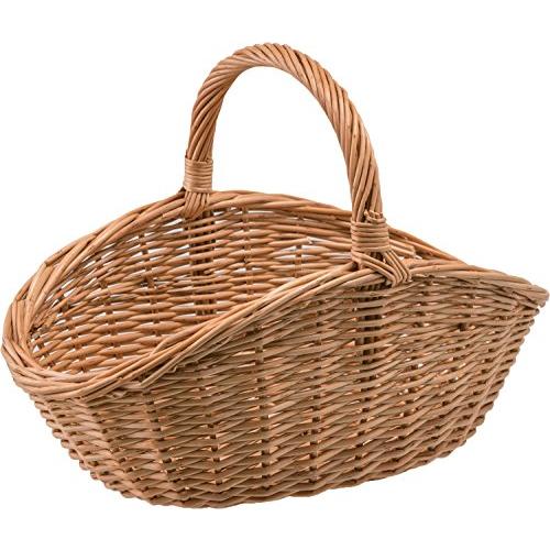 POSH LIVINGポッシュリビング かご ウィッカーバスケット D 11548 | 