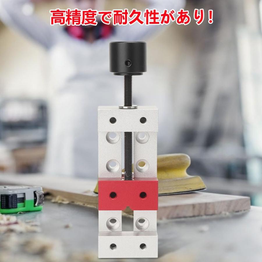 xuuyuu.. 小型 卓上 万力 作業工具 ミニ 固定工具 バイス クランプ範囲50mm 高精度 取り付けバイス DIY彫刻機モールド 工作 |  | 03