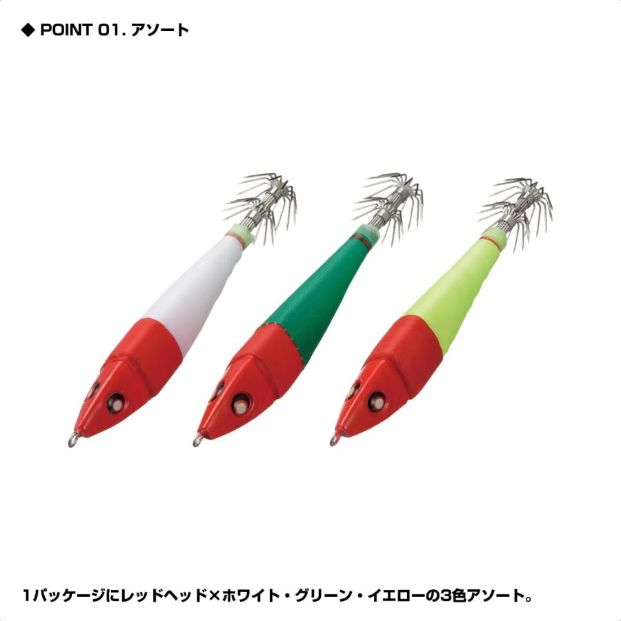 ビセオVICEO デルタスッテ3個セット 25号 VCDS2253P イカメタル用スッテ |  | 01