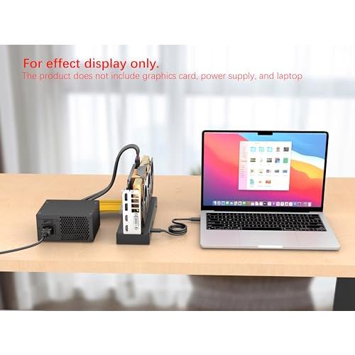 【互換品】 Thunderbolt 3 eGPU エンクロージャ、Thunderbolt 4&USB4 40Gbps と互換性、外部 GPU ドック |  | 03