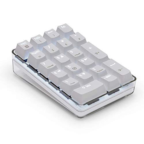 テンキー メカニカル 21キー テンキー有線 USB接続 ゲーミング 5000万