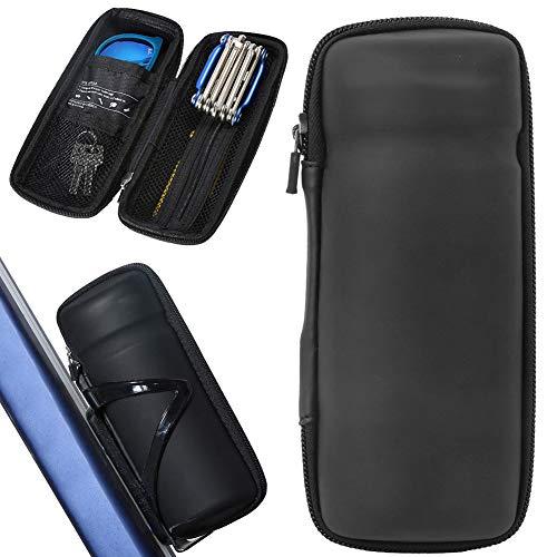 ツールボトル ツールケース 工具入れ 防水 ロードバイク サイクリング用 修復 工具ケース 耐摩耗 自転車収納ボトル ブラック |  | 01