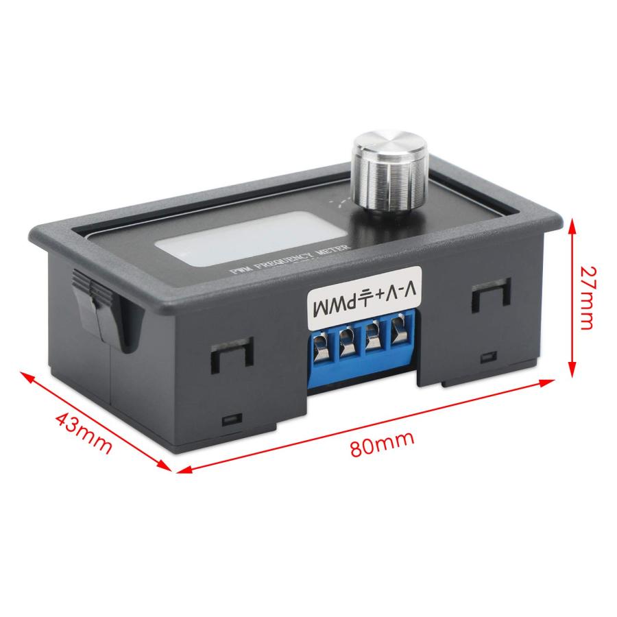 DROK 二代目 周波数発生器 DC 3.3V-30V 5-30mA 1Hz-150kHz 調整可能な出力 PWMパルス デューティサイクル 方 |  | 05