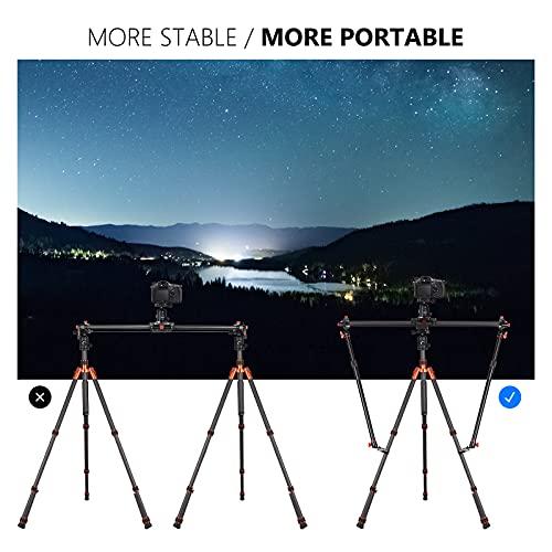 Neewer カメラスライダーサポートアーム 2本入り 三脚安定アーム 自由