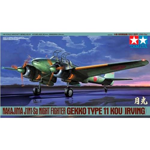 タミヤ 1/48 傑作機シリーズ No.93 日本海軍 中島 夜間戦闘機 月光11型甲 J1N1-Sa プラモデル 61093 |  | 01