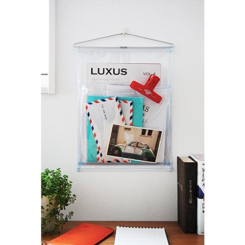 ウォールポケット マチ付A4・1P クリアー×クリアー W-100 |  | 02