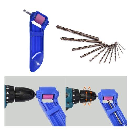 ドリルビット研ぎ器 ドリル研磨機 ダイヤモンドハンドツール 持ち運び便利 簡単操作 耐食性 頑丈な電動工具部品 家庭や業務で使えます |  | 02