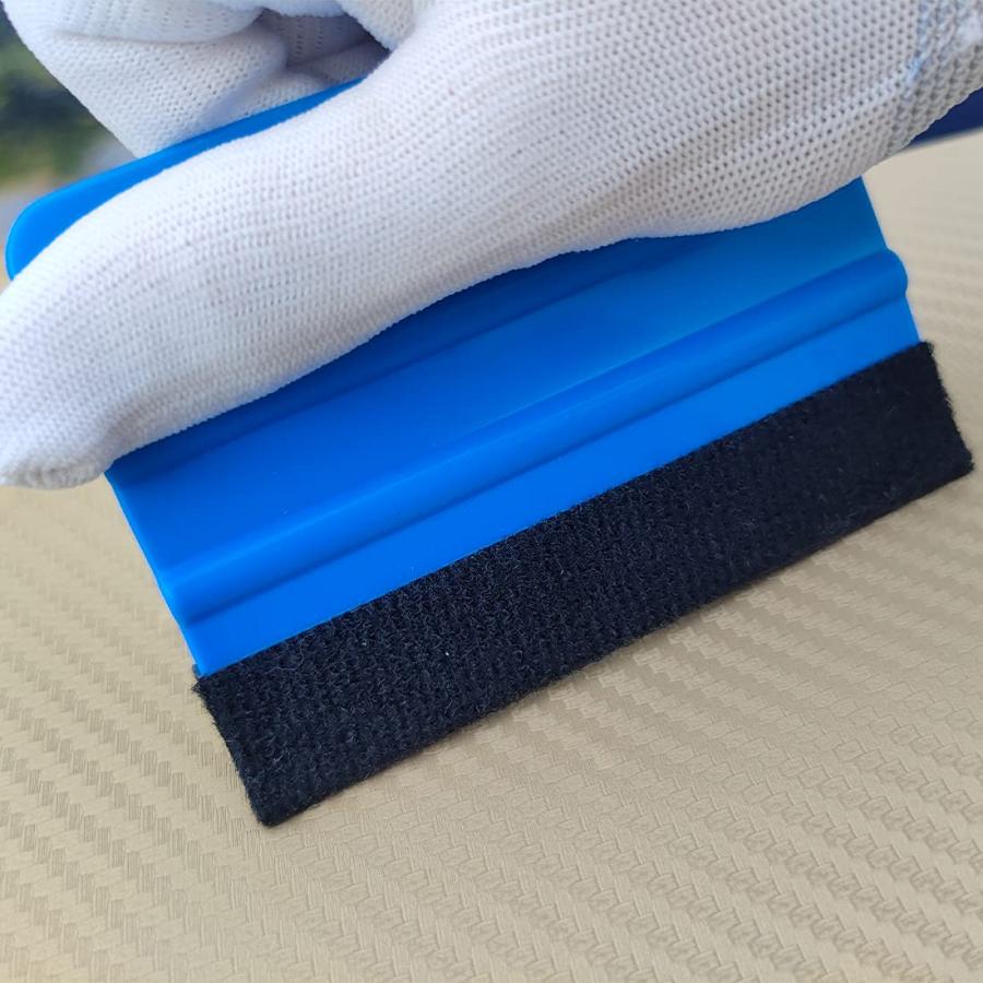 VitzeeR 壁紙シートシール貼り施工スキージーヘラセット プラスチック製スムスヘラ 切り絵カッター フェルトスキージー 壁紙スリッター裏紙カ |  | 04