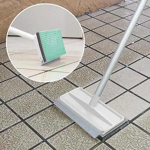 アズマ工業Azuma Industrial 玄関タイルブラシスポンジF水切り付 伸縮