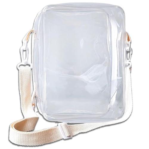 ESJNNK 痛バッグ ぬいぐるみ用 20-25cm PVC 全透明 防塵 防水 推しぬい 推し活 外出 大容量 見せバッグ ぬいぐるみポーチぬ | 