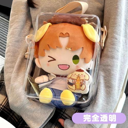 ESJNNK 痛バッグ ぬいぐるみ用 20-25cm PVC 全透明 防塵 防水 推しぬい 推し活 外出 大容量 見せバッグ ぬいぐるみポーチぬ |  | 02
