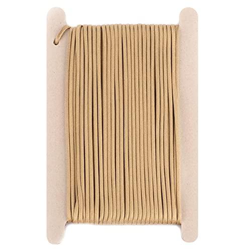 HERCULES パラコード ガイロープ キャンプロープ テントロープ アウトドア 用 耐荷重250kg 7芯 カーキ 15m |  | 01