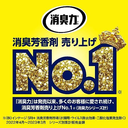 消臭力 トイレ クリアキープ 限定 ラベルレス トイレ用 置き型 無香料 400mL×3個 トイレの消臭力 クエン酸配合 消臭剤 消臭 芳香剤 |  | 01