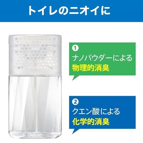 消臭力 トイレ クリアキープ 限定 ラベルレス トイレ用 置き型 無香料 400mL×3個 トイレの消臭力 クエン酸配合 消臭剤 消臭 芳香剤 |  | 04