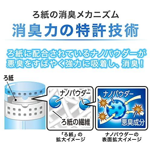 消臭力 トイレ クリアキープ 限定 ラベルレス トイレ用 置き型 無香料 400mL×3個 トイレの消臭力 クエン酸配合 消臭剤 消臭 芳香剤 |  | 05