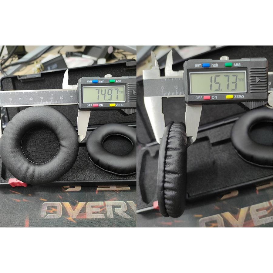 2個入り イヤーパッド イヤークッション 交換用耳パッド 75 MM 対応 |  | 01