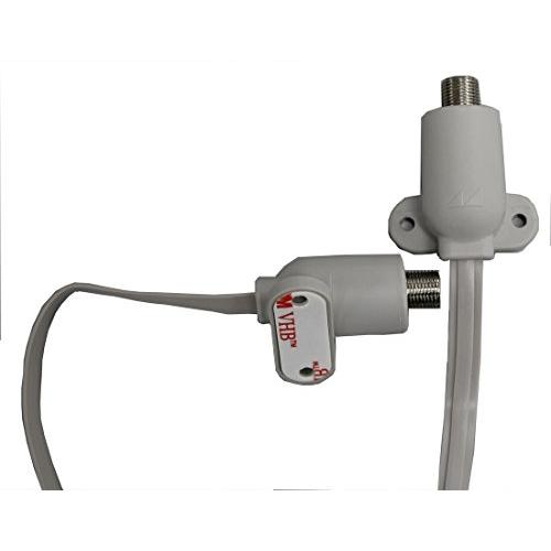 日本アンテナ スキマケーブル 4K8K対応 0.5m F型端子 CF75E |  | 02