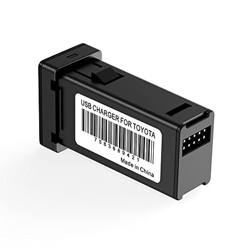 CHELINK カーチャージャー 車載QC3.0 デュアル USBポート 急速充電USB スマホ充電 表示電圧 TOYOTA 車系用充電器トヨタ |  | 05