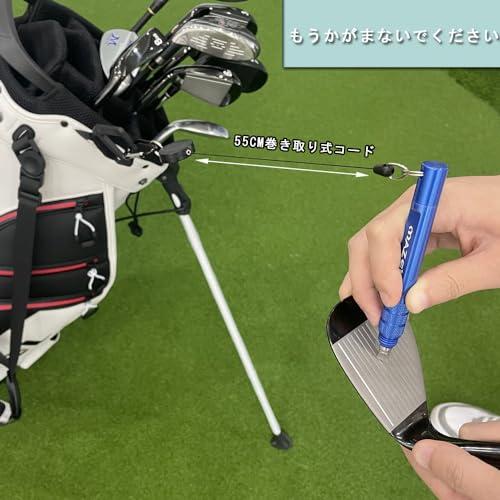 【互換品】 MAZEL マゼル ゴルフクラブクリーナー クラブヘッド グルーブクリーニング ウェッジ溝削り 携帯便利 軽量 角溝用 アイアン メンテナ |  | 04