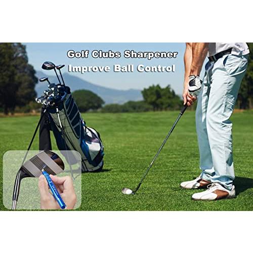 【互換品】 MAZEL マゼル ゴルフクラブクリーナー クラブヘッド グルーブクリーニング ウェッジ溝削り 携帯便利 軽量 角溝用 アイアン メンテナ |  | 05