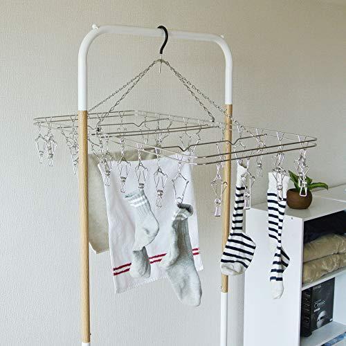 大木製作所 洗濯ハンガー 28ピンチ ピンチハンガー 折りたたみ式 からみにくい ステンレスハンガー LL 00380-7 |  | 10