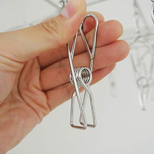 大木製作所 洗濯ハンガー 28ピンチ ピンチハンガー 折りたたみ式 からみにくい ステンレスハンガー LL 00380-7 |  | 01