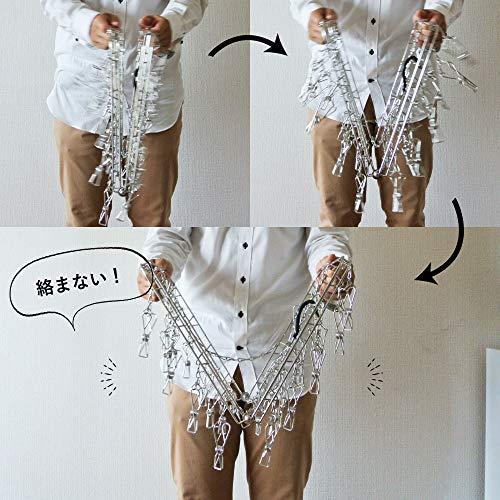 大木製作所 洗濯ハンガー 28ピンチ ピンチハンガー 折りたたみ式 からみにくい ステンレスハンガー LL 00380-7 |  | 08