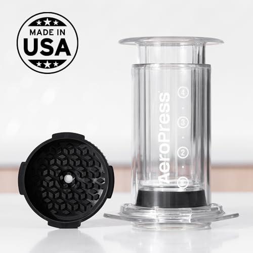 AeroPress フローコントロールフィルターキャップ、液だれしないフィルターキャップ、AeroPressポータブルエスプレッソスタイルのコー |  | 01