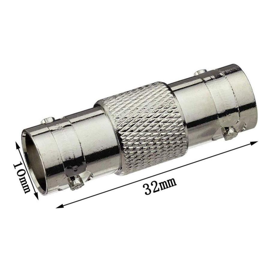 Coolotic 15個セット 変換アダプタ15組BNCリレープラグBNCメス対BNC