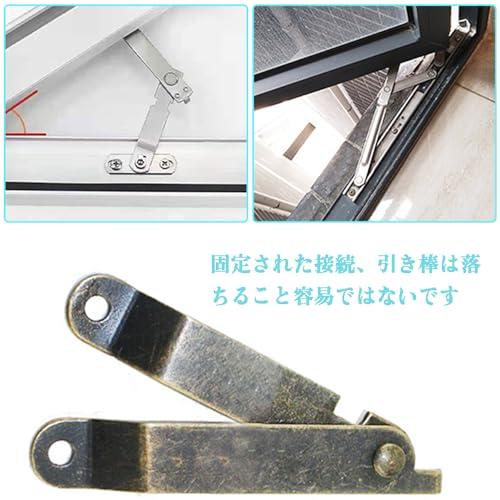 サポートヒンジ 折りたたみヒンジ ヒンジ固定具 蓋ヒンジ 折りたたみサポートヒンジ 家具メンテナンス 開口部 金属材料 ヒンジ 折りたたみ部品 |  | 03