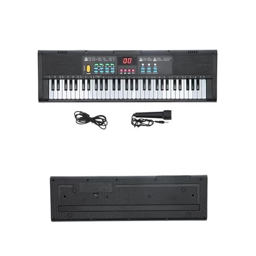 xuuyuu キーボード ピアノ 電子ピアノ 61鍵盤 16種類音色 6種類リズム