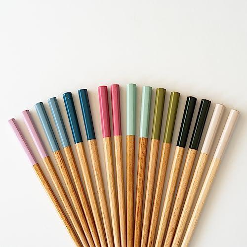 サニーライフデザイン 箸 子供 食洗器対応 抗菌仕上げ 天然木 六角形 16.5cm 5〜6才頃 セレクト ブルーグレー 青 日本製 26380 |  | 07