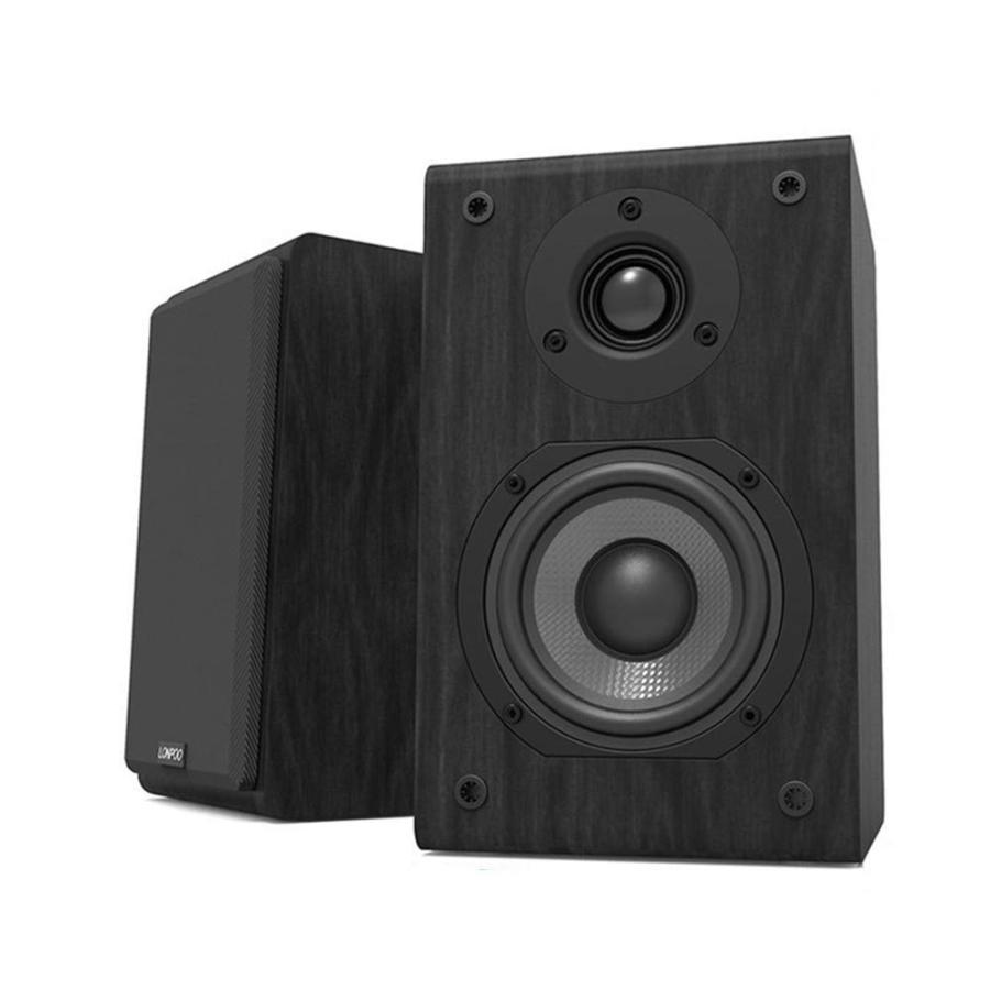 LONPOO ブックシェルフスピーカー 150W2台1組 パッシブスピーカー 4