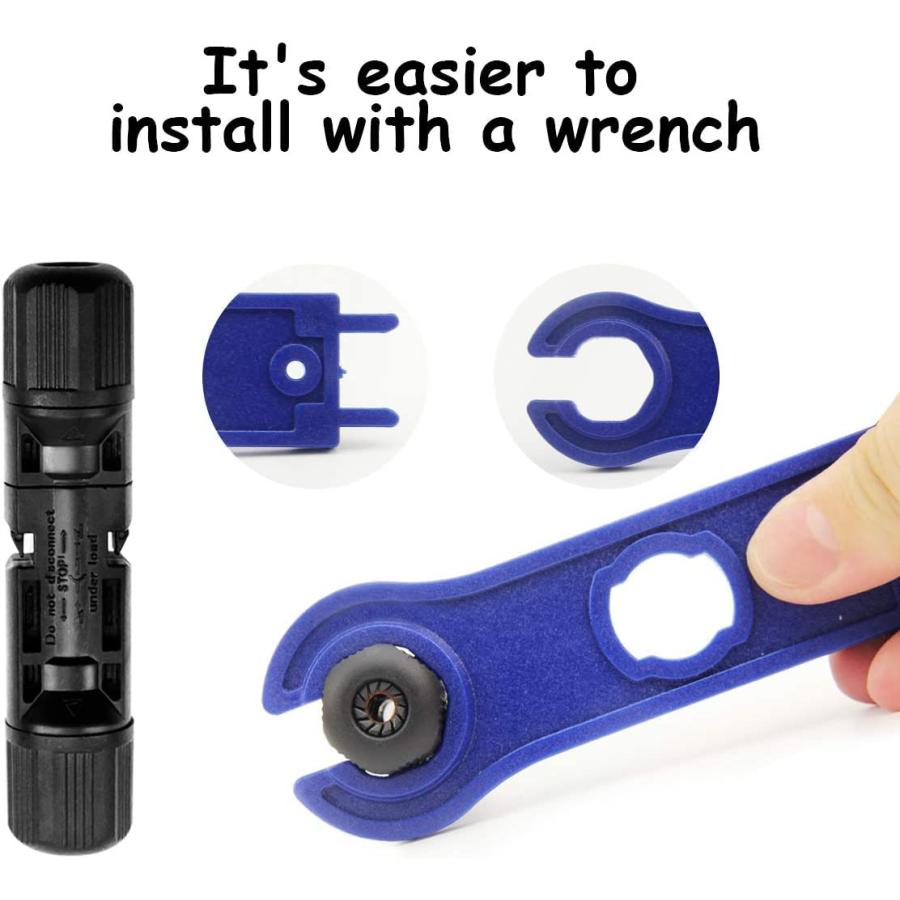 JUTOSU ソーラーパネルケーブルコネクタ MC4コネクター オス・メス ソーラーパネル 接続ケーブル用 IP67防水 高負荷 高耐熱 MC- |  | 01