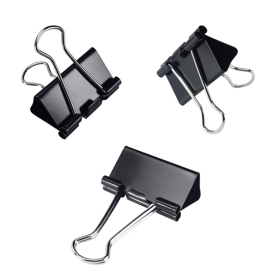 lingzaling 32mm ダブルクリップ ブラック 24個入り |  | 03