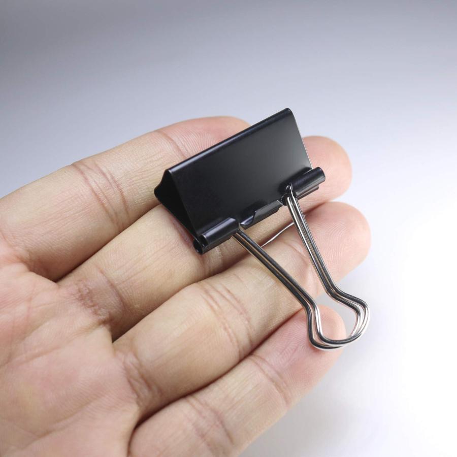 lingzaling 32mm ダブルクリップ ブラック 24個入り |  | 04