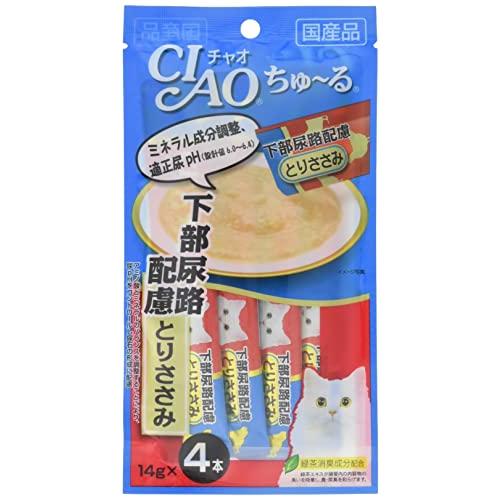 チャオ CIAO ちゅ~る 下部尿路配慮 とりささみ 4本 6個セット | 