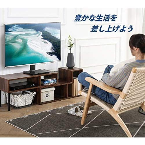 FITUEYES ユニバーサルテレビスタンド 19~42インチ対応 卓上用 高さ調節可能 ラック回転可能 ブラック |  | 01