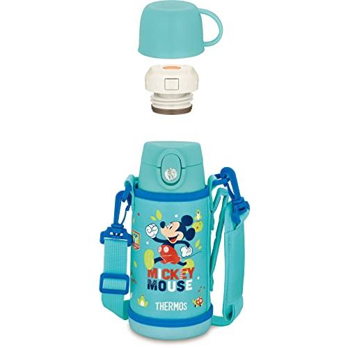サーモス 水筒 真空断熱2ウェイボトル 0.6L/0.64L ミッキー ミント