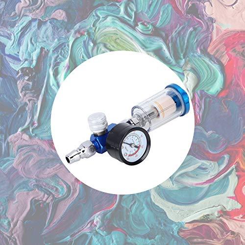 TOPINCN 1/4 インチ空気圧レギュレータースプレーガンレギュレーター祈りペイントガン空気圧ゲージスプレー塗装ガン用空気圧ツール |  | 03