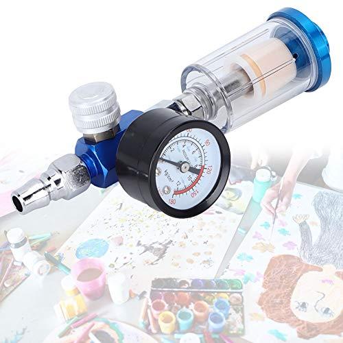 TOPINCN 1/4 インチ空気圧レギュレータースプレーガンレギュレーター祈りペイントガン空気圧ゲージスプレー塗装ガン用空気圧ツール |  | 04