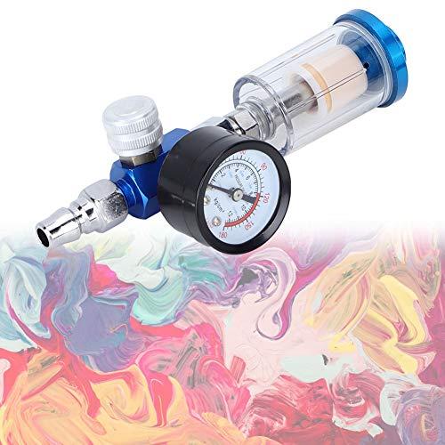 TOPINCN 1/4 インチ空気圧レギュレータースプレーガンレギュレーター祈りペイントガン空気圧ゲージスプレー塗装ガン用空気圧ツール |  | 05