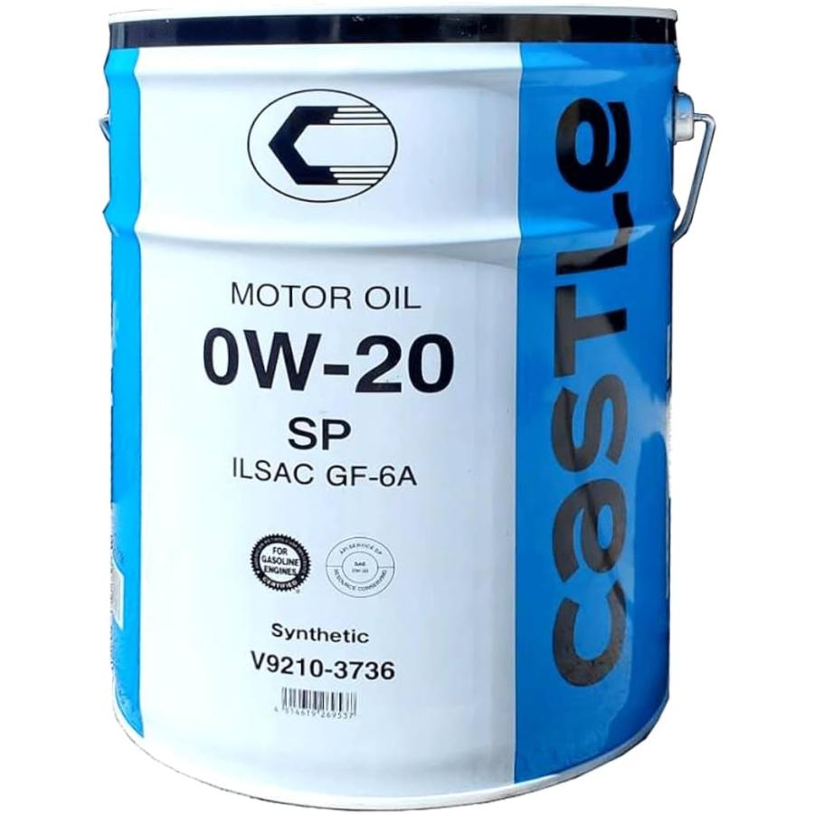 TOYOTA トヨタ キヤツスル エンジンオイル SP 0W-20 20L V9210-3736