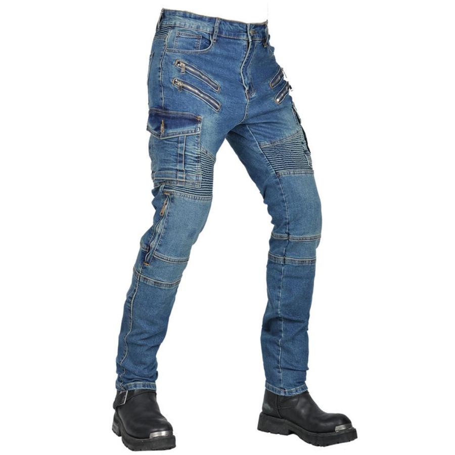 RENHE バイク用パンツ メンズ ライディングパンツ プロテクター