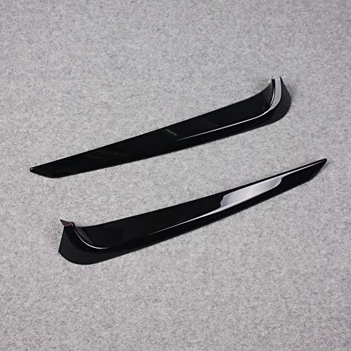 RUIQ 日産 セレナ C27系 後期 ハイウェイスター 専用 外装 フロントフォグ ランプ ガーニッシュ ベゼル カバー ピアノブラック NI |  | 01