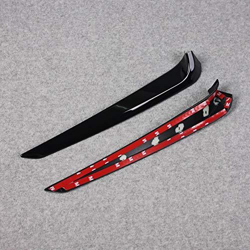 RUIQ 日産 セレナ C27系 後期 ハイウェイスター 専用 外装 フロントフォグ ランプ ガーニッシュ ベゼル カバー ピアノブラック NI |  | 04